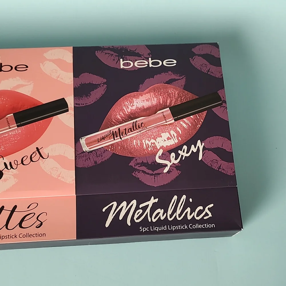 Bebe Lipstick Collection 10 pieces Style Sweet And Sexy Mattes And Metallics New